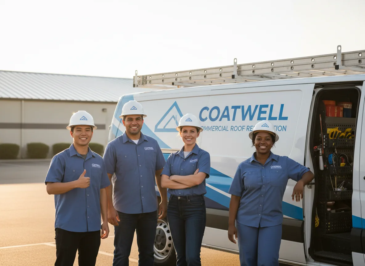 Commercial roof coating company in Strawberry, AR